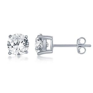 Swarovski Silver Stud Earrings